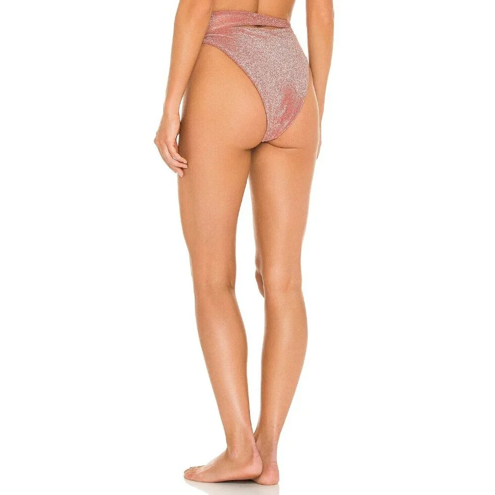 lovewave the Dunja High Waist Bottom Dusty Pink